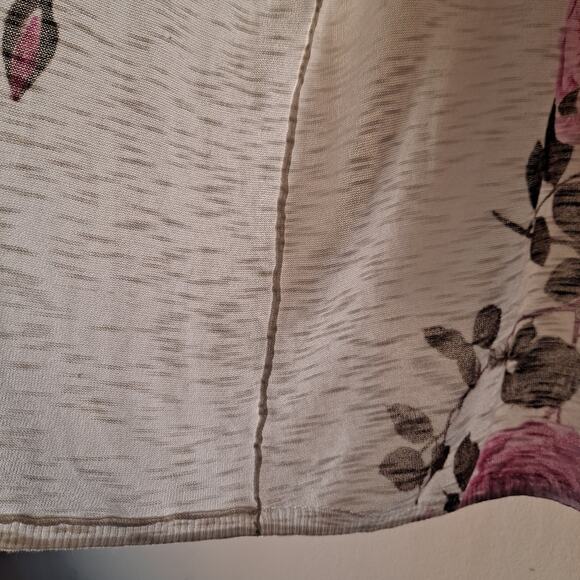 INC International Concepts The Rose Cardigan Open Front Sweater Multi Size ? - Picture 9 of 11